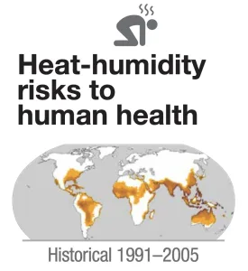 Zoom in one of the climate change vis