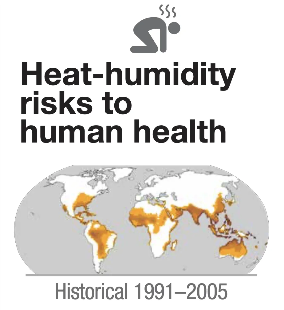Zoom in one of the climate change vis